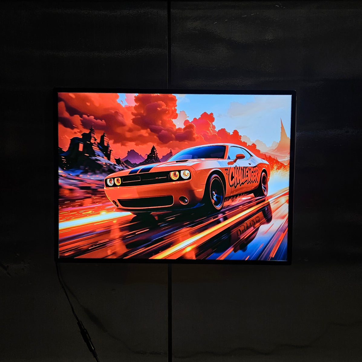 Challenger - Backlit Poster