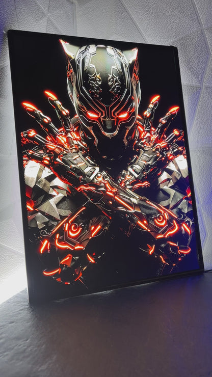 Black Panther - Backlit Poster
