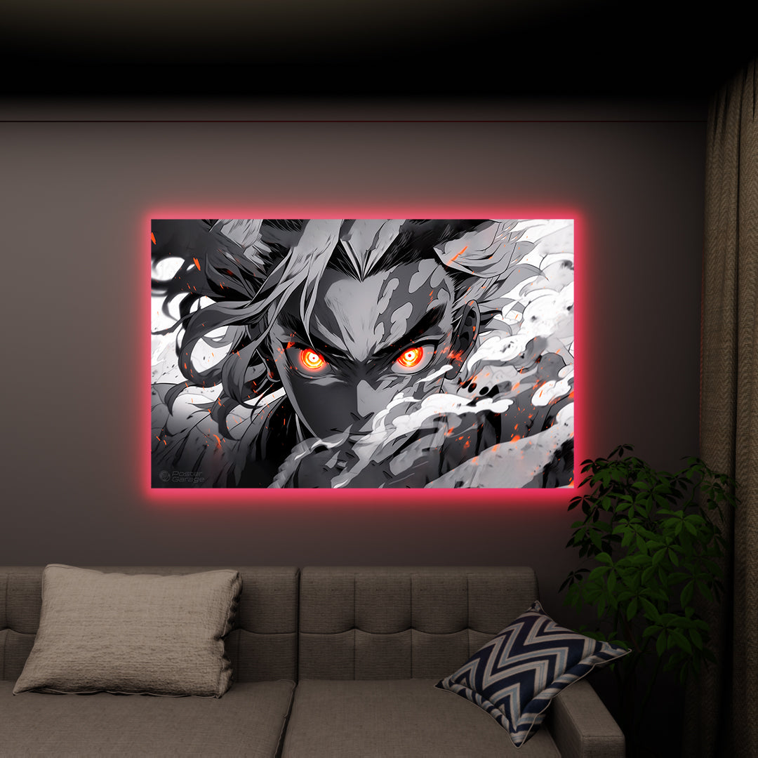 Tanjiro Kamado - RGB Backlit Poster